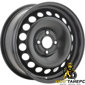 Renault Logan 2, Accuride Renault Logan 2 6x15 4*100 ET40 DIA60.1 Black Штампованный, Диски
