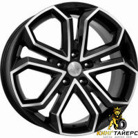 K&K Пандора 8.5x19 5*108 ET45 DIA67.1 Алмаз черный Литой