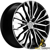 Khomen KHW 2009 8.5x20 5*114.3 ET30 DIA60.1 Black Литой