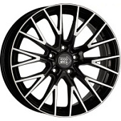 MM1009, 1000 Miglia MM1009 8x18 5*120 ET30 DIA72.6 Gloss Black Polished Литой, Диски