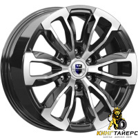 K&K Меконг 7.5x18 6*139.7 ET42 DIA75.1 Алмаз черный Литой