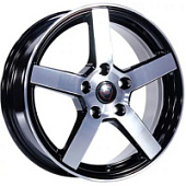 R-02, NZ R-02 7x17 4*100 ET43 DIA54.1 Black Литой, Диски