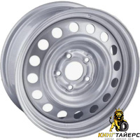 Trebl X43656 7x17 5*110 ET46 DIA63.3 Silver Штампованный