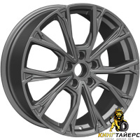 Khomen KHW 1907 7.5x19 5*108 ET33 DIA60.1 Black Литой