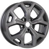KHW 1710, Khomen KHW 1710 6.5x17 5*112 ET50 DIA66.6 Gray-FP Литой, Диски