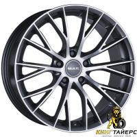 MAK Munchen 9x18 5*120 ET20 DIA72.6 Matt Black Литой
