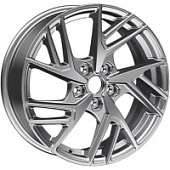 KHW 1722, Khomen KHW 1722 6.5x17 5*112 ET38 DIA57.1 F-Silver Литой, Диски