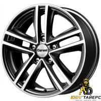 Carwel Амут 6x16 5*112 ET43 DIA57.1 BL Литой