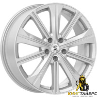K&K КР013 7x19 5*112 ET43 DIA57.1 Diamond gloss graphite Литой