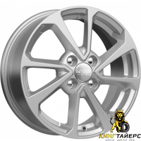 K&K КС861 6x15 4*100 ET50 DIA60.1 Сильвер Литой