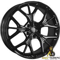 Khomen KHW 2012 8x20 5*114.3 ET40 DIA64.1 Black-FP Литой