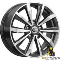 K&K КС974 6.5x16 5*112 ET43 DIA57.1 Алмаз черный Литой