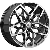 UP110, Wheels UP UP110 7.5x17 5*108 ET44 DIA67.1 New Black Литой, Диски