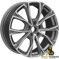 Khomen KHW 1907 7.5x19 5*112 ET43 DIA57.1 Black Литой