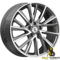 Скад КР010 7.5x18 5*108 ET47 DIA60.1 Fury black Литой