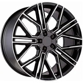 KHW 2101, Khomen KHW 2101 9.5x21 5*120 ET45.5 DIA62.5 Black Литой, Диски