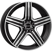 Lewis, MAK Lewis 9x21 5*112 ET45 DIA66.6 Gloss Black Mirror Ring Литой, Диски