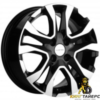 Khomen KHW 1503 6x15 4*100 ET40 DIA60.1 F-Silver-FP Литой