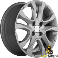 Khomen KHW 1503 6x15 4*100 ET39 DIA56.6 Black-FP Литой