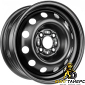 17016, Magnetto 17016 7x17 5*108 ET40 DIA54.1 Black Штампованный, Диски