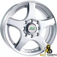 N2O Y279 6.5x15 5*114.3 ET45 DIA73.1 Silver Литой