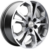 KHW 1711, Khomen KHW 1711 6.5x17 5*108 ET33 DIA60.1 Black Литой, Диски