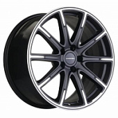 KHW 1903, Khomen KHW 1903 9.5x19 5*112 ET40 DIA66.6 Black Литой, Диски