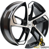 RST R037 7x17 5*114.3 ET45 DIA67.1 BKFP Литой