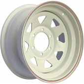 Niva, Off Road Wheels Niva 7x15 5*139.7 ET25 DIA98.5 Matt black Штампованный, Диски