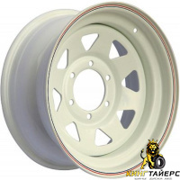 Off Road Wheels Niva 7x15 5*139.7 ET25 DIA98.5 Silver Штампованный