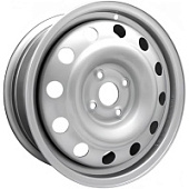 Huyndai Solaris/Kia Rio, ТЗСК Huyndai Solaris/Kia Rio 6.5x16 4*100 ET50 DIA54.1 Black Штампованный, Диски