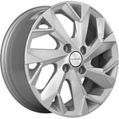 KHW 1508, Khomen KHW 1508 6x15 4*98 ET35 DIA58.6 F-Silver Литой, Диски