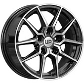 UP117, Wheels UP UP117 6.5x15 5*100 ET38 DIA57.1 New Black Литой, Диски