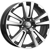 КС874, iFree КС874 6.5x17 4*100 ET43 DIA60.1 Блэк Джек Литой, Диски