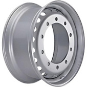 10/335/281/135, Asterro 10/335/281/135 11.75x22.5 10*335 ET135 DIA281 Silver Штампованный, Диски
