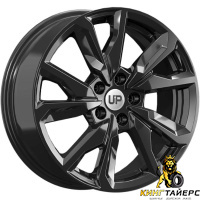 WUP UP114 7x17 5*114.3 ET45 DIA60.1 New Black Литой
