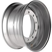 10/335/281/0, Sunrise 10/335/281/0 11.75x22.5 10*335 ET0 DIA281 Silver Штампованный, Диски
