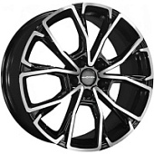 KHW 1907, Khomen KHW 1907 7.5x19 5*112 ET43 DIA57.1 Black Литой, Диски