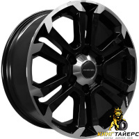 Khomen KHW 1817 7.5x18 6*139.7 ET46 DIA67.1 Black Литой