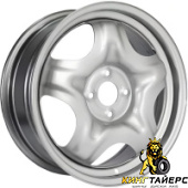 LADA Vesta, ТЗСК LADA Vesta 6.5x16 4*100 ET50 DIA60.1 Silver Штампованный, Диски