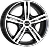 MAK Velocity 7.5x17 5*108 ET45 DIA72.3 Ice Black Литой