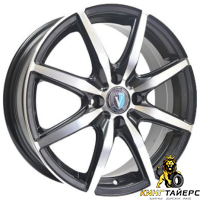 Venti 1715 7x17 5*114.3 ET45 DIA60.1 BFP Литой