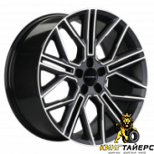 KHW 2101, Khomen KHW 2101 9.5x21 5*112 ET36 DIA66.6 Black Matt Литой, Диски