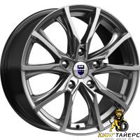 K&K Твист 7.5x17 5*120 ET32 DIA72.6 Алмаз черный Литой