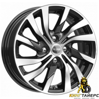 K&K КС882 6x15 4*100 ET50 DIA60.1 Сильвер Литой K&K КС882 6x15 4*100 ET50 DIA60.1 Сильвер Литой