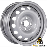 Trebl 9925T 7x16 5*112 ET37 DIA57.1 Silver Штампованный