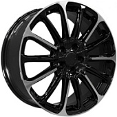 KHW 1910, Khomen KHW 1910 7.5x19 5*112 ET43 DIA57.1 Black Литой, Диски