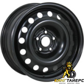 X40925, Trebl X40925 7x17 5*114.3 ET45 DIA67.1 Silver Штампованный, Диски