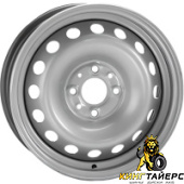 ВАЗ 2123, Accuride ВАЗ 2123 6x15 5*139.7 ET40 DIA98.6 Silver Штампованный, Диски