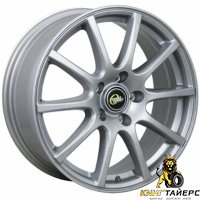 Cross Street CR-16 6x15 4*100 ET40 DIA60.1 Silver Литой